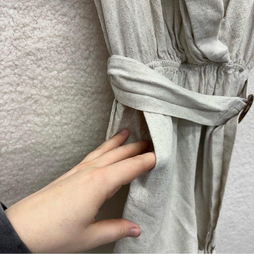 Linen romper - Picture 8 of 12